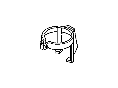 GM 15567662 Bracket Assembly, Evap Emission Canister *Marked Print