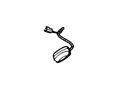 GM 15247279 Microphone Assembly, Mobile Telephone