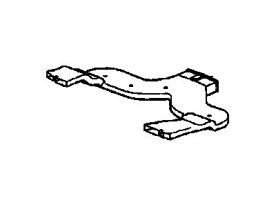 GM 10245867 Duct, Floor Rear Air Outlet *Black