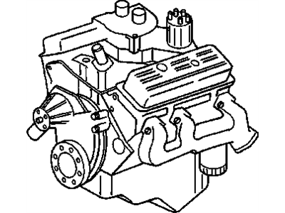 GM 12515469 Engine,Goodwrench 4.3 Liter (H.D.)