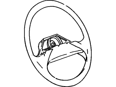 GM 22538626 Steering Wheel