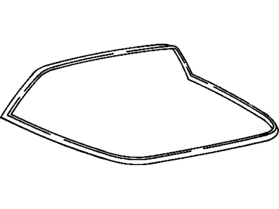 1992 Chevrolet Corvette Weather Strip - 9768068
