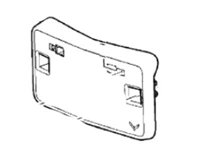 GM 23129607 Bracket Assembly, Front License Plate