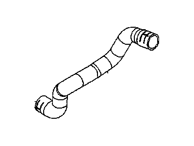 2008 Saturn Astra Radiator Hose - 13118271