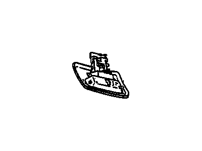 GM 12372681 Retainer,Roof Front Compartment