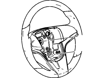 GM 95128810 Steering Wheel