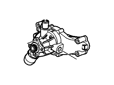 Chevrolet Express Water Pump - 12685964