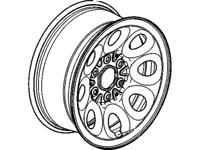 2014 Chevrolet Suburban Spare Wheel - 9596468