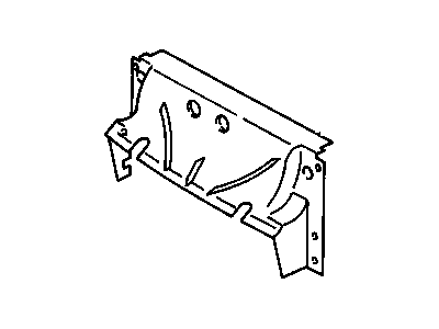 GM 22552584 Duct, Radiator Air Inlet