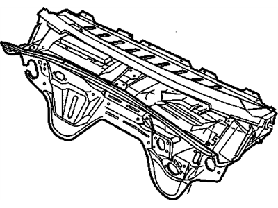 GM 92113962 Panel Assembly,Shroud and Dash and Vent Duct Panel