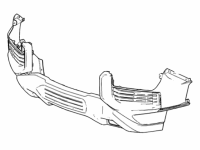 GM 84461421 Fascia, Front Bpr Lwr *Anthracite