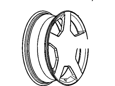 2005 Chevrolet Cobalt Spare Wheel - 9595919