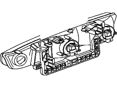 GM 21111510 Headlamp Assembly