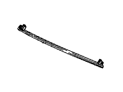 GM 15711749 Weatherstrip Assembly, End Gate Window