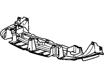 GM 25885874 Deflector Assembly, Radiator Air Lower