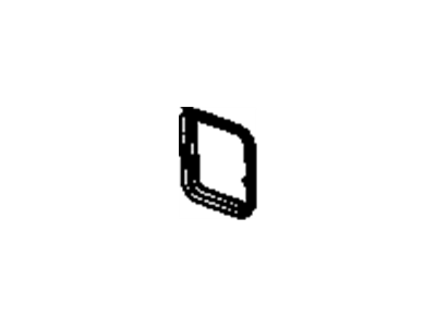 15117320 GM Barrier, Quarter Inner Panel Rear Sound Illustration 1 of 1
