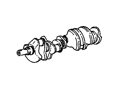 1990 GMC G1500 Crankshaft - 336782