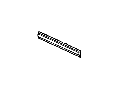 1990 Oldsmobile Calais Door Moldings - 12394352