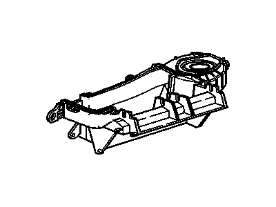 GM 52495942 CASE, A/C Evaporator