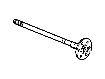 GM 19206517 Rear Axle Shaft Assembly