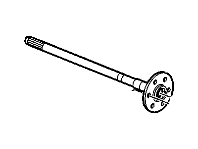 GM 88982529 Shaft,Rear Axle (LH)