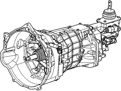 2006 Chevrolet SSR Transmission Assembly - 15229017