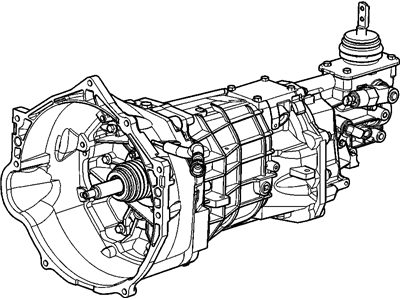 GM 15229017 Transmission Assembly, Man