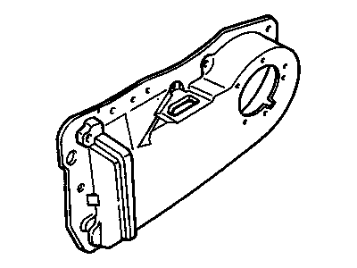 GM 89019293 Cover Asm,Blower Case