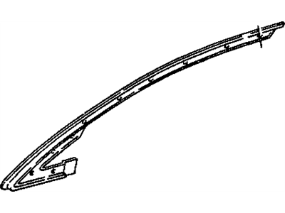 1993 Buick Skylark Door Seal - 22648274