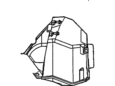 GM 25719250 Housing Assembly, Air Cleaner Lower