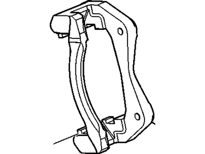 GM 18029829 Bracket,Front Brake Caliper