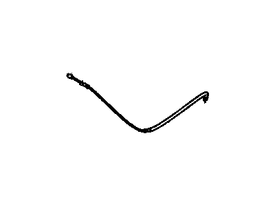 2006 Chevrolet Corvette Parking Brake Cable - 15281145