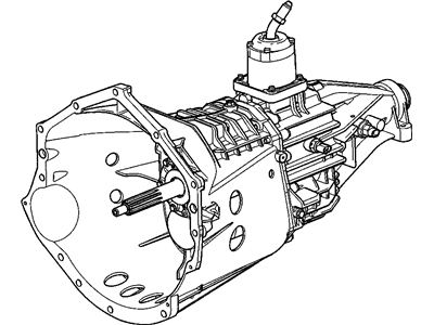 GM 12572825 Transmission Assembly, Man (Nv3500)