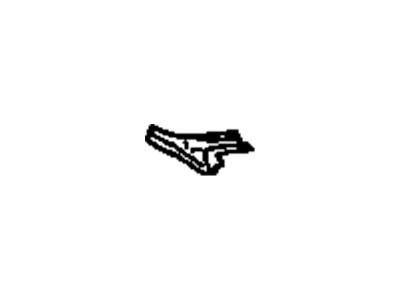 GM 20569748 Extension, Quarter Outer Panel Rear Window