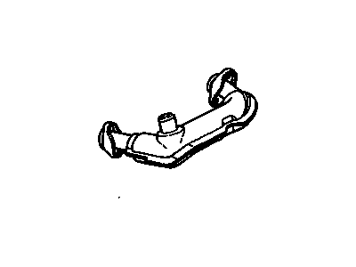 GM 10065414 Exhaust Crossover Pipe Assembly