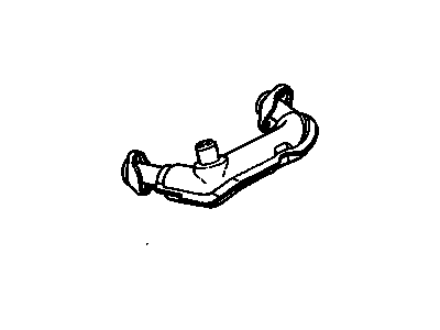 1991 Chevrolet Lumina Exhaust Pipe - 10065414