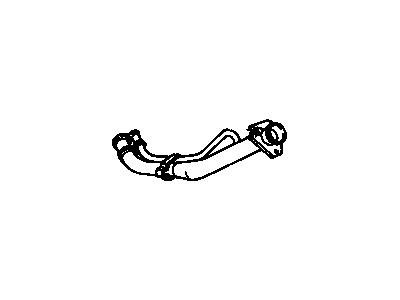 1992 Cadillac Allante Fuel Filler Hose - 3524149