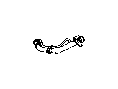 Cadillac Allante Fuel Filler Hose - 3524149