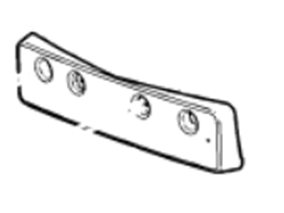 GM 23497668 Bracket, Front License Plate