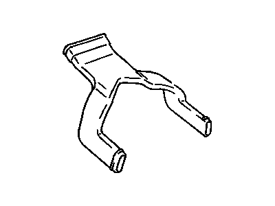 GM 91172147 Duct,Rear Floor Air