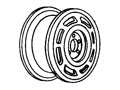 Oldsmobile 88 Spare Wheel - 12535503