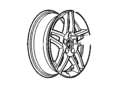 Pontiac Spare Wheel - 9595978
