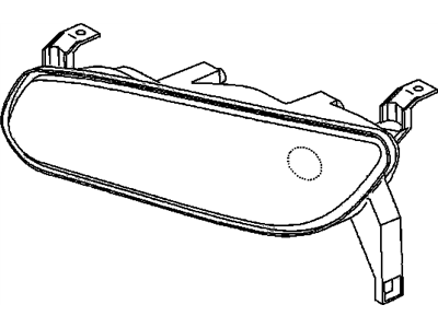 Saturn LW2 Headlight - 90583594