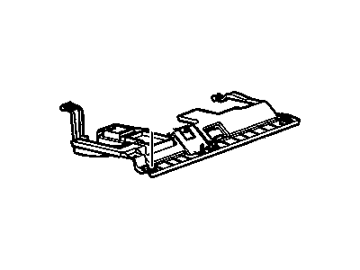 25909410 GM Insulator Assembly, Instrument Panel Illustration 1 of 1