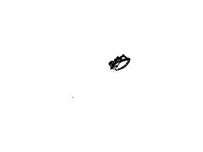 15066902 GM Handle, Instrument Panel Compartment Door Latch Release Illustration 1 of 1