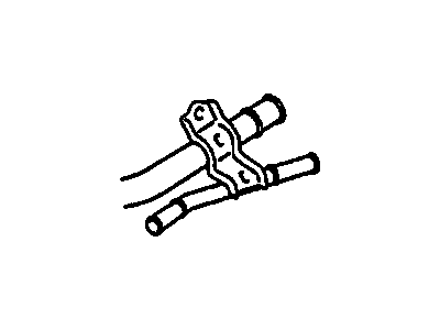Pontiac Vibe Coolant Pipe - 19205441