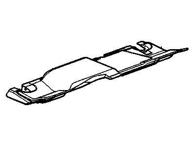 GM 22817858 Insulator,Rear Compartment Floor Panel