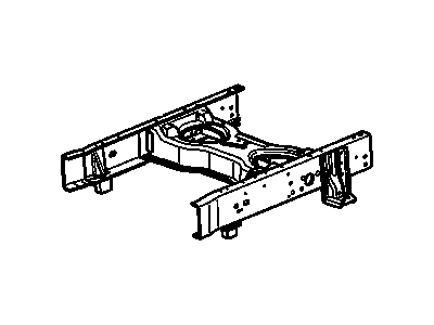 GM 12479978 Frame Asm,Rear Half