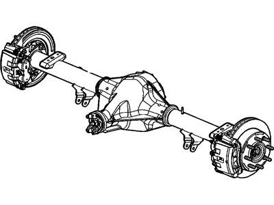 2007 Chevrolet Express Axle Shaft - 25910687