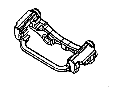 GM 18048917 Bracket,Rear Brake Caliper